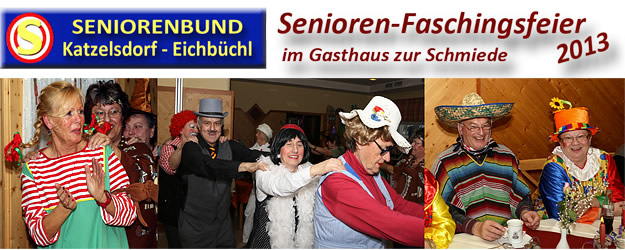 Fotocollage Senioren-Faschingfeier 2013