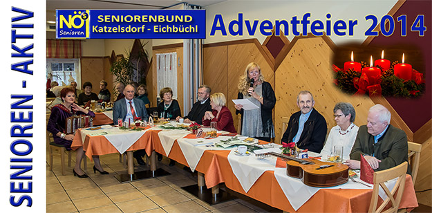 Fotocollage Adventfeier des Seniorenbundes Katzelsdorf/Eichbüchl 2014